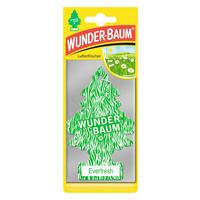 Autóillatosító Wunderbaum Everfresh - zöld, papír (7/19/0.3cm)