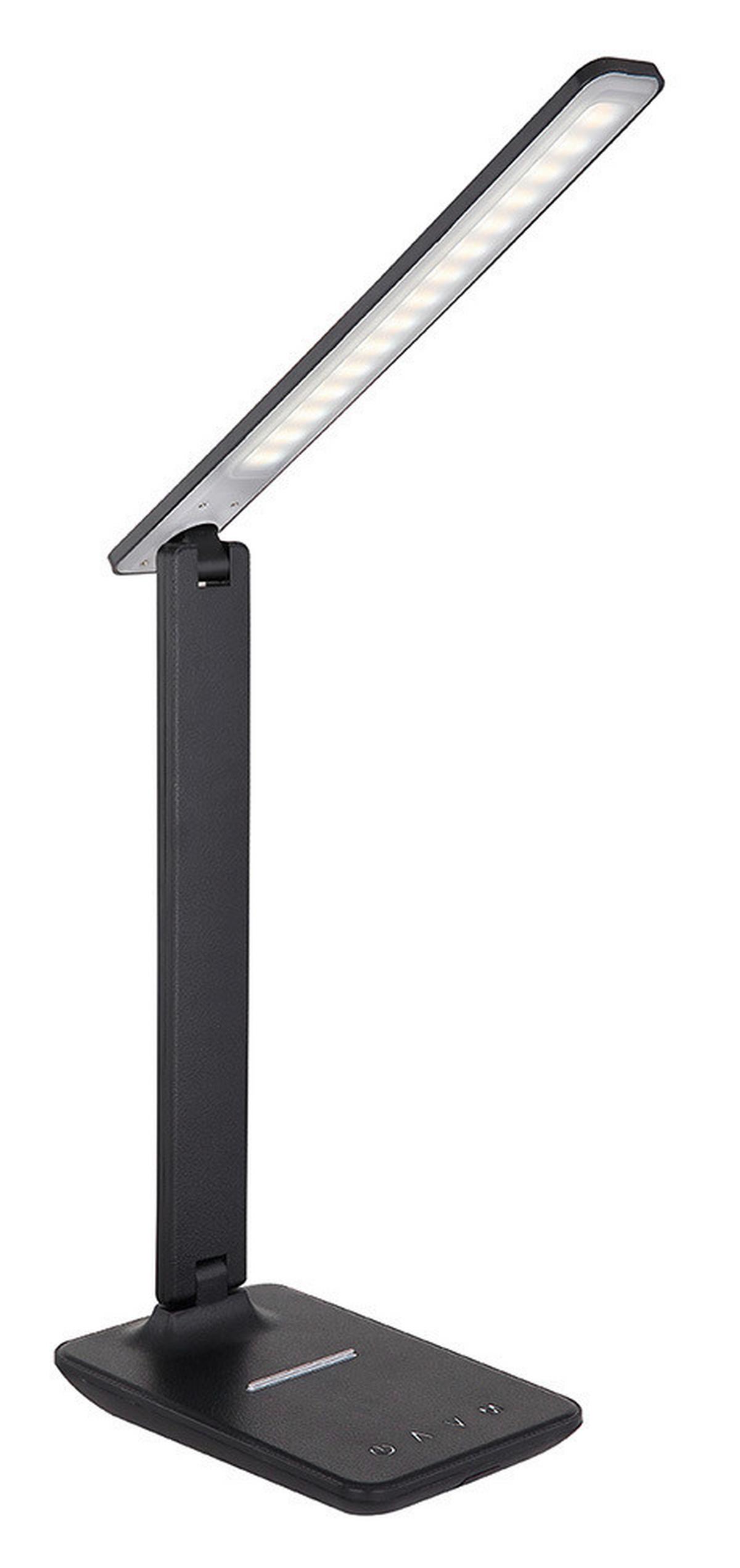 LED-Tischleuchte 58400S in Opal/Schwarz max. 5 Watt LED - Opal/Schwarz, Design, Kunststoff (42/11,5/56,5cm) - Globo