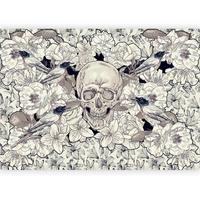 Fototapeta Art Nouveau, 400x280cm - siva/bež, Trendi, tekstil (400/280cm) - artgeist