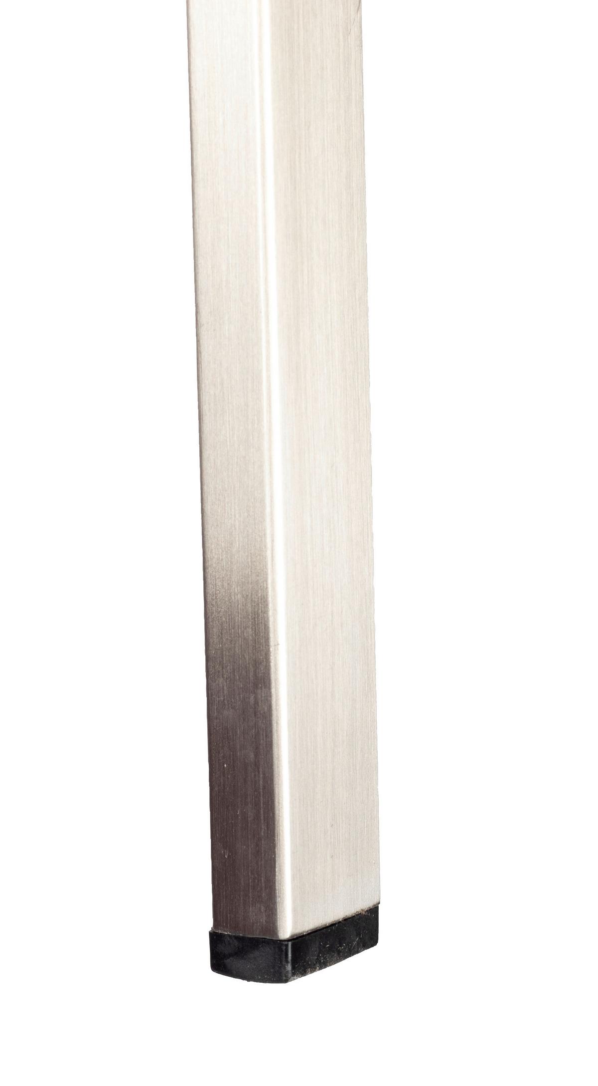 Vrtna Garnitura Auris, 6-Delni Set, Siva - barve nerjavečega jekla/siva, Basics, kovina/umetna masa (180+68/98/74cm) - Acamp