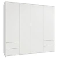 Omara S Klasičnimi Vrati Alice, Bela - bela, Trend, leseni material (224/214/60cm) - Carryhome