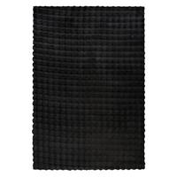 HOCHFLORTEPPICH Hailey 125 Schwarz 200 x 290 - Schwarz, Basics, Textil (200/290cm) - Kayoom