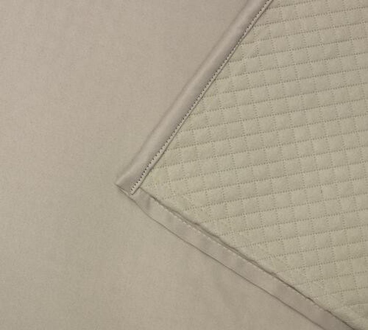 Lärmschutzvorhang Akustikschal Naturfarben ca. 135x160cm - Naturfarben, KONVENTIONELL, Textil (135/160cm)