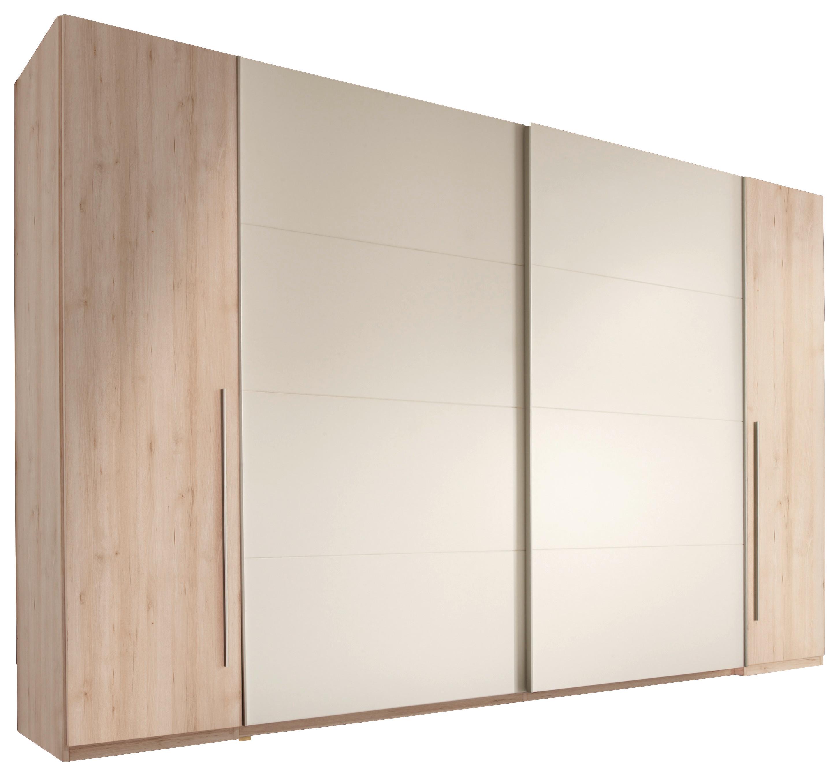 Függesztett Tolóajtós Szekrény Match 2 - bükkszínű/alumíniumszínű, Design (315/225/61cm) - MID.YOU