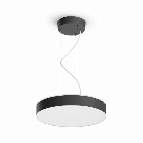 LAMPA WISZĄCA LED HUE ENRAVE PENDANT BLACK - czarny, Design, metal (42,5/12,9cm) - Philips HUE