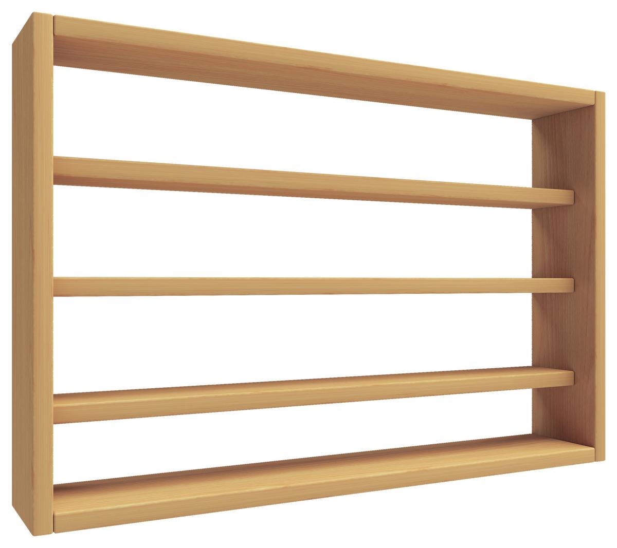WANDREGAL OSADO M - Buchefarben, Design, Holzwerkstoff (60/40/10cm) - MID.YOU