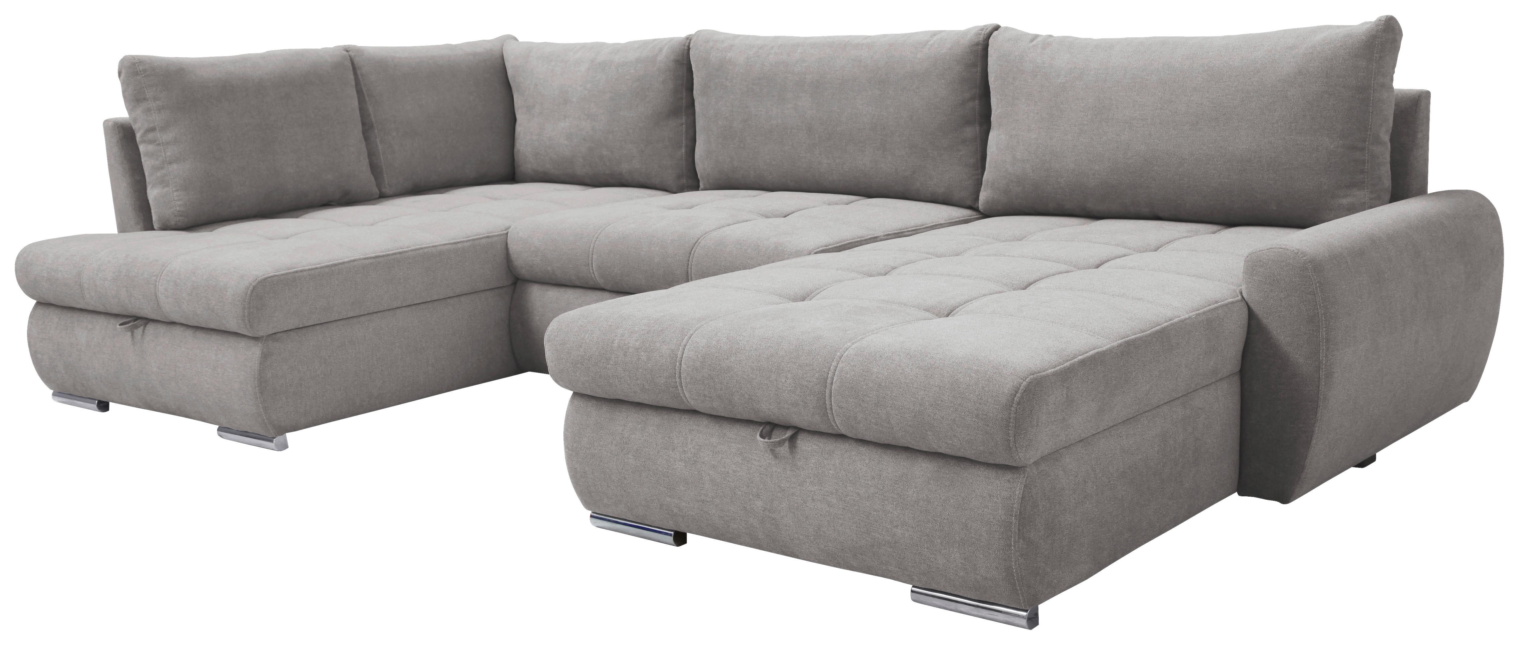 Kutna Garnitura Canion - fango/boje kroma, Design, tekstil/plastika (173/322/174cm) - Modern Living
