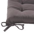 Sitzkissen Lola in Braun, ca. 40x40x2cm - Braun, Textil (40/40/2cm) - Based