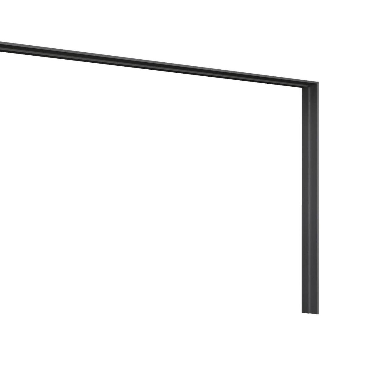 Ramă pentru dulap MIAMI - gri, Modern, material pe bază de lemn (278/233/64cm)