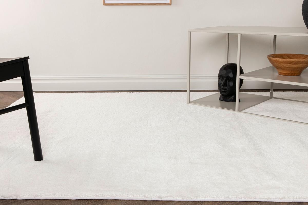 HOCHFLORTEPPICH UNDRA - Weiß, LIFESTYLE, Textil (170/240cm) - P & B
