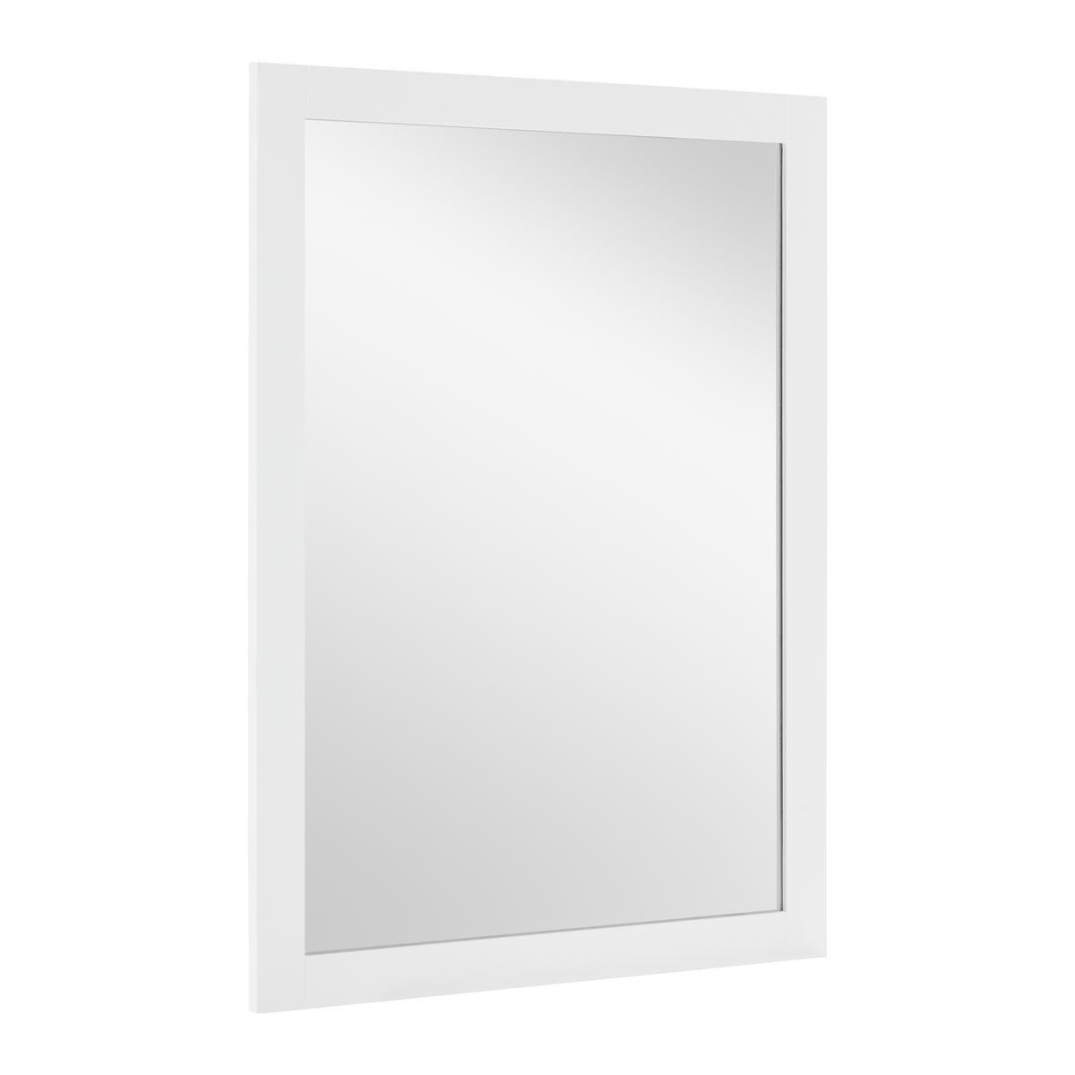 LUSTRO RICO - biały, Modern, drewno/szkło (58/78/1,5cm) - Bessagi Home