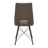STOL CELINA -TOP- - grå/svart, Modern, metall/trä (47/91.5/62cm) - Mömax
