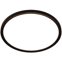 LED-Deckenleuchte Tir Schwarz/Weiß max. 16 Watt - Schwarz, MODERN, Kunststoff (24/2,8cm) - Mömax