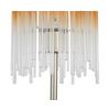 LAMPADAIRE STAB - couleur ambre/Transparent, MODERN, métal/matière synthétique (25l)