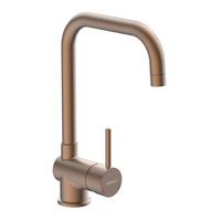 Küchenarmatur Sistant Stockholm Kupferfarben - Kupferfarben, Basics, Metall (33cm) - Sistant