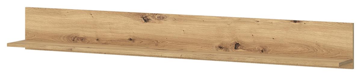 Etajeră de perete LUCI - stejar Artisan, Trend, material pe bază de lemn (160/20/20cm) - Modern Living