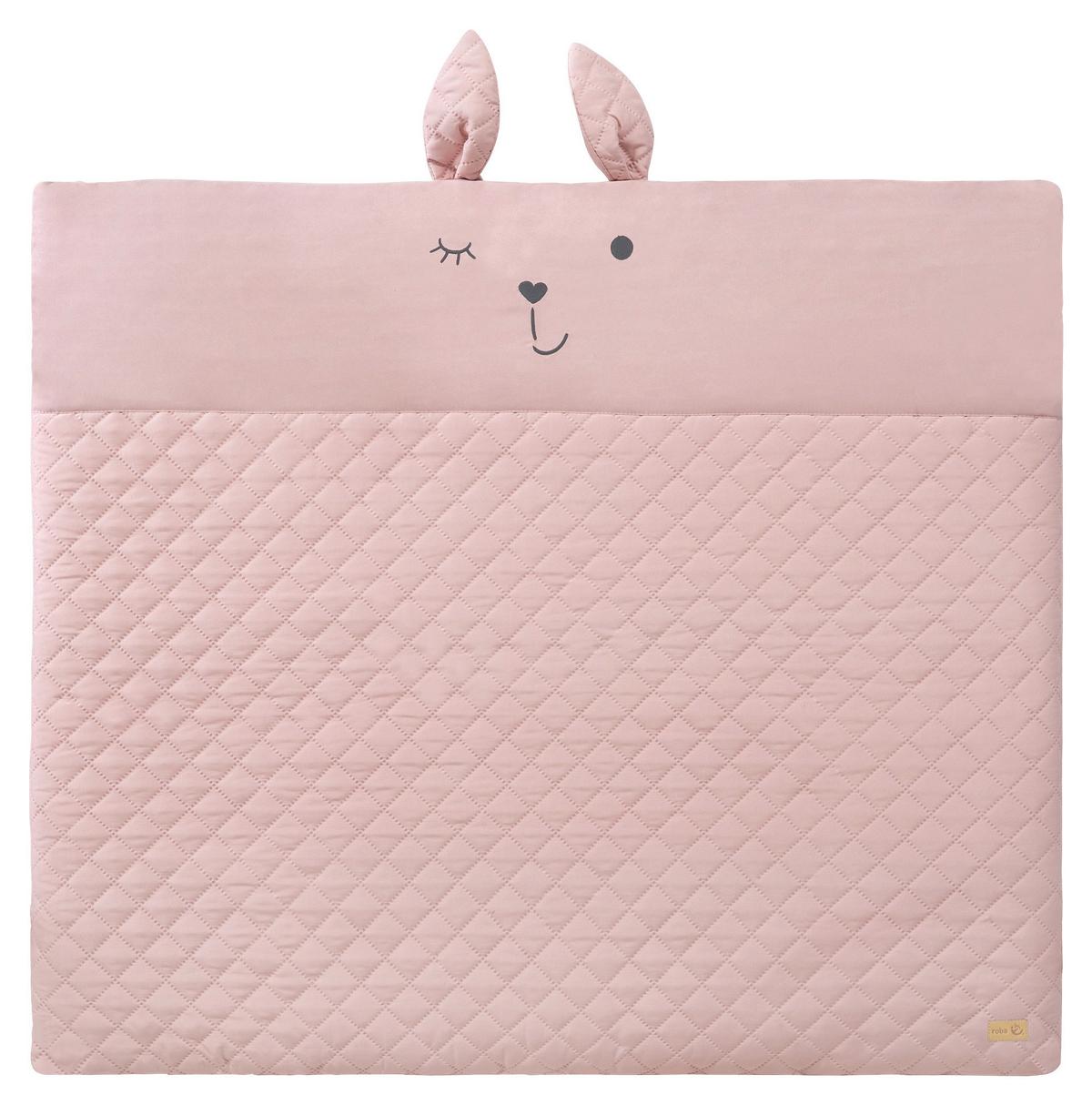 Krabbeldecke Roba Style Rosa ca. 85x45x75cm - Hellrosa, KONVENTIONELL, Textil (85/45/75cm) - Roba