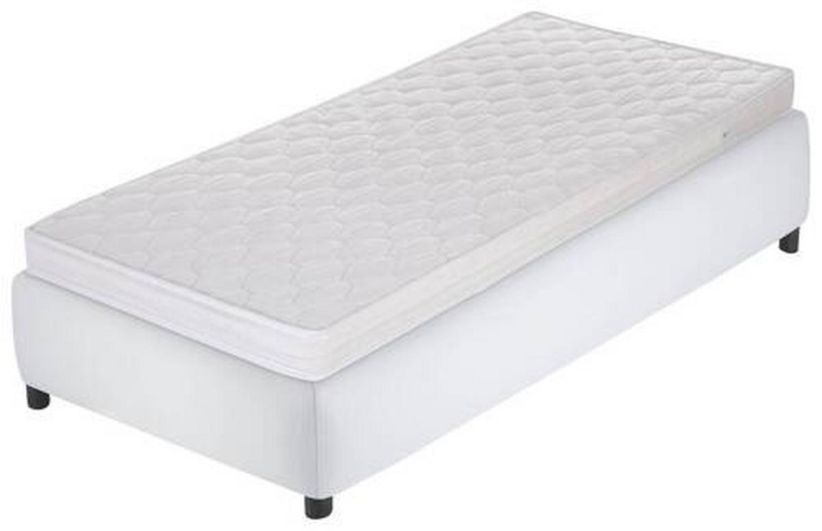 Kaltschaummatratze Caravan H2 ca. 90x200 cm - Weiß, Basics, Kunststoff/Textil (90/200cm) - P & B