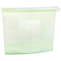 Pungă universală Zipper - verde/transparent, plastic (1500ml) - Modern Living