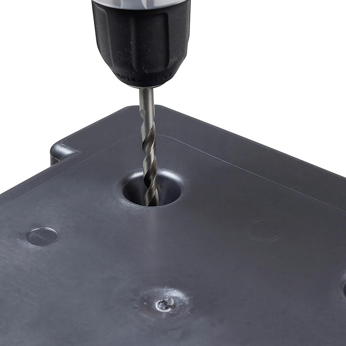 Pflanzentopf Anthrazit - Anthrazit, Basics, Kunststoff (40/75/40cm) - Siena Garden