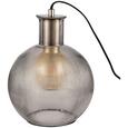 Veioză Rauchn - culoare nichel/gri, Modern, sticlă/metal (20/25cm) - Modern Living Veioză Rauchn - culoare nichel/gri, Modern, sticlă/metal (20/25cm) - Modern Living