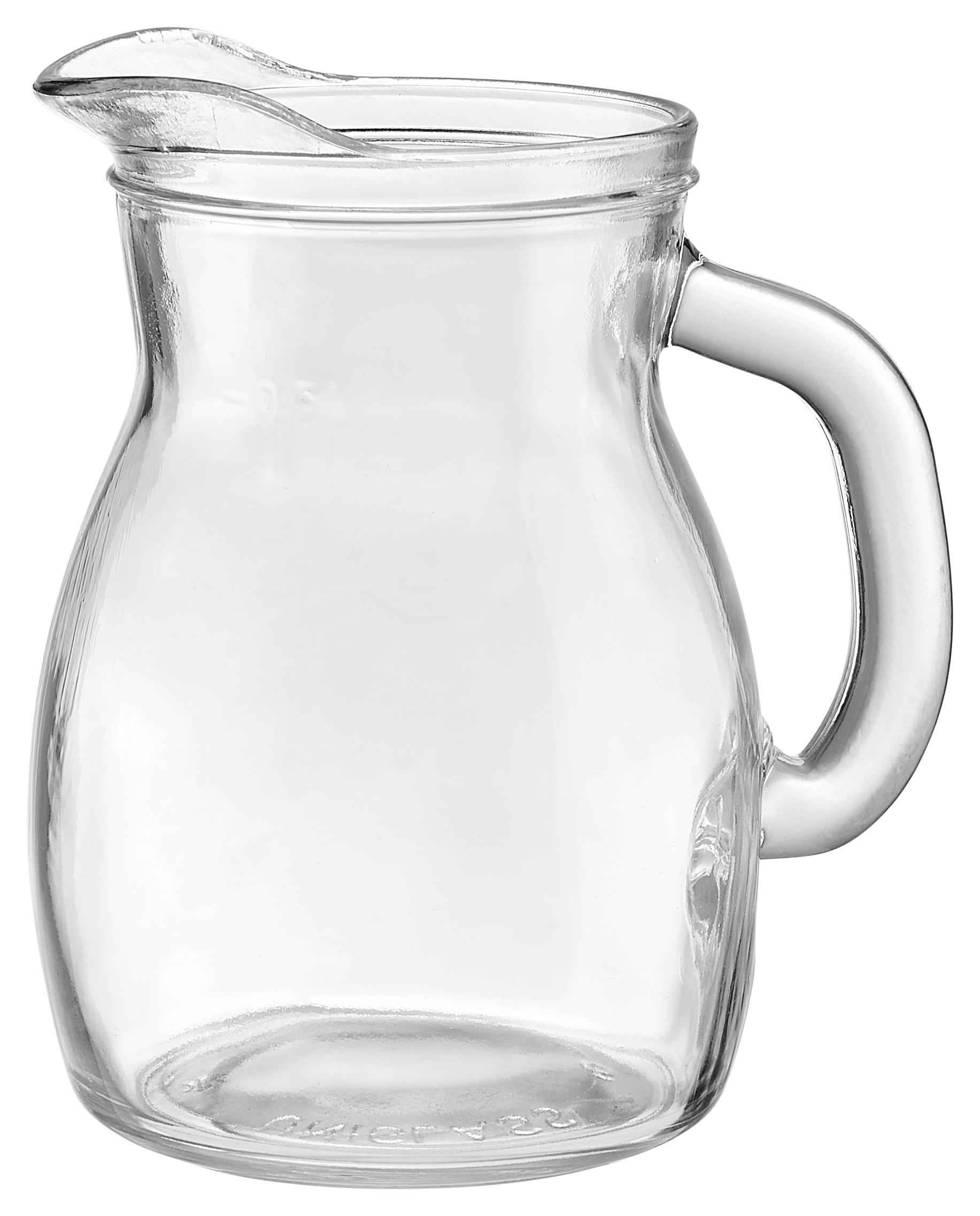 Glaskrug Pitch ca. 500ml - Klar, Glas (9,7/14,3cm) - Mömax modern living