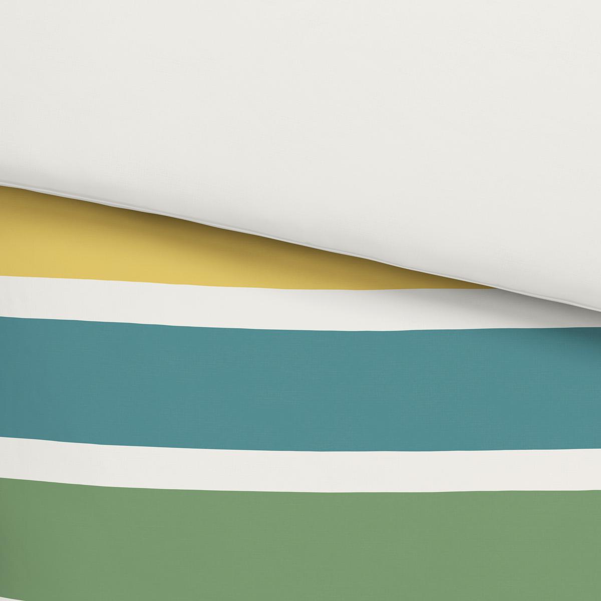 Ágyneműhuzat-garnitúra Silke - sárga/zöld, Modern, textil (140/200cm) - Modern Living