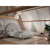Kinder-/Juniorbett Moon ca. 140x200 cm Grau - Naturfarben/Grau, ROMANTIK / LANDHAUS, Holz/Textil (140/200cm) - MID.YOU