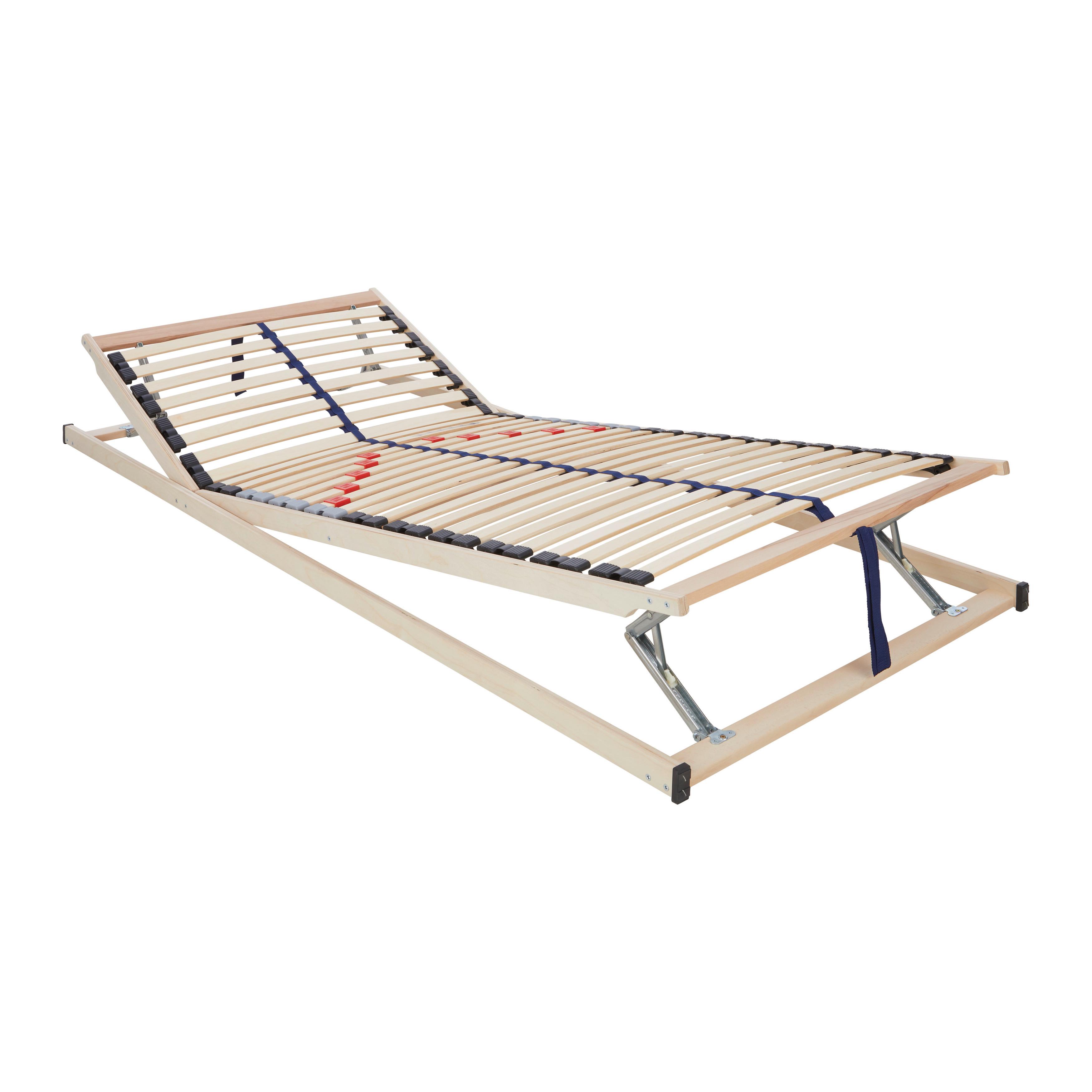 RIBBOTTEN RUBIN KF - björkfärgad, trä (140/200cm) - Based