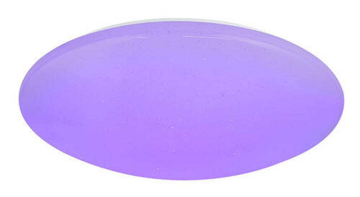 Stropna Led-svetilka Atreju I, S Sijalko - bela/opal, Basics, kovina/umetna masa (50/12cm) - Globo