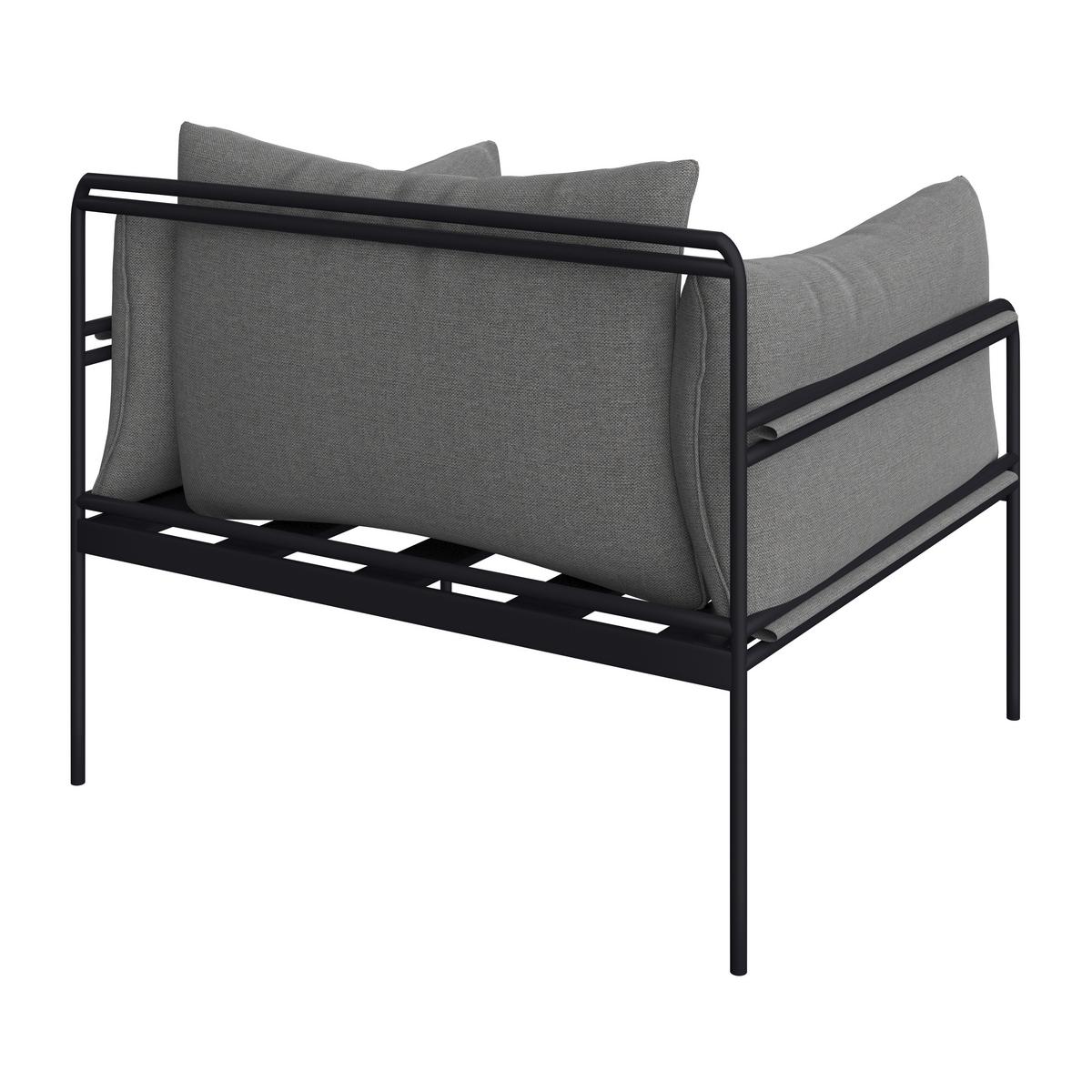 Garnitură grădină Anny - antracit/gri, Modern, sticlă/metal (218/69/76cm) - Bessagi Garden