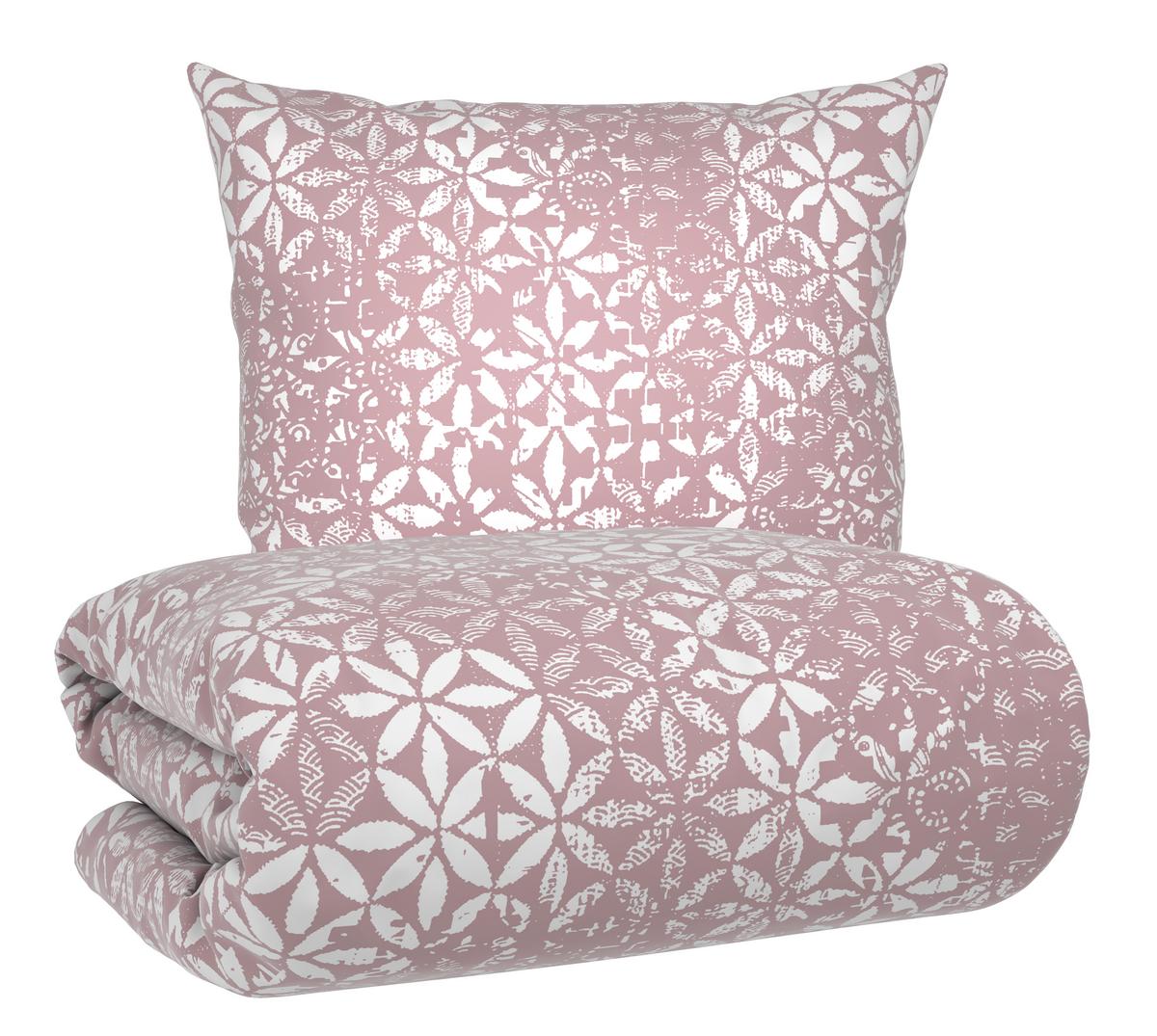 Bettwäsche Daniela Violett ca. 135x200cm - Violett, KONVENTIONELL, Textil (135/200cm) - Mömax