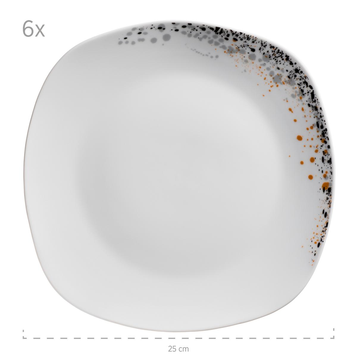 SERVICE DE TABLE SPACE DUST - Weiss, Basics, Keramik - Mäser