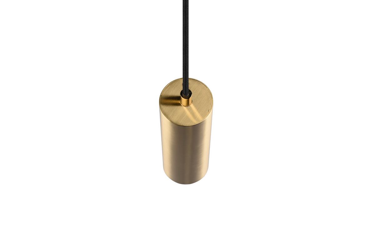 Hängeleuchte Duoline Marley in Messingfarben max. 25 Watt - Messingfarben, Design, Metall (6/180cm) - Trio Leuchten