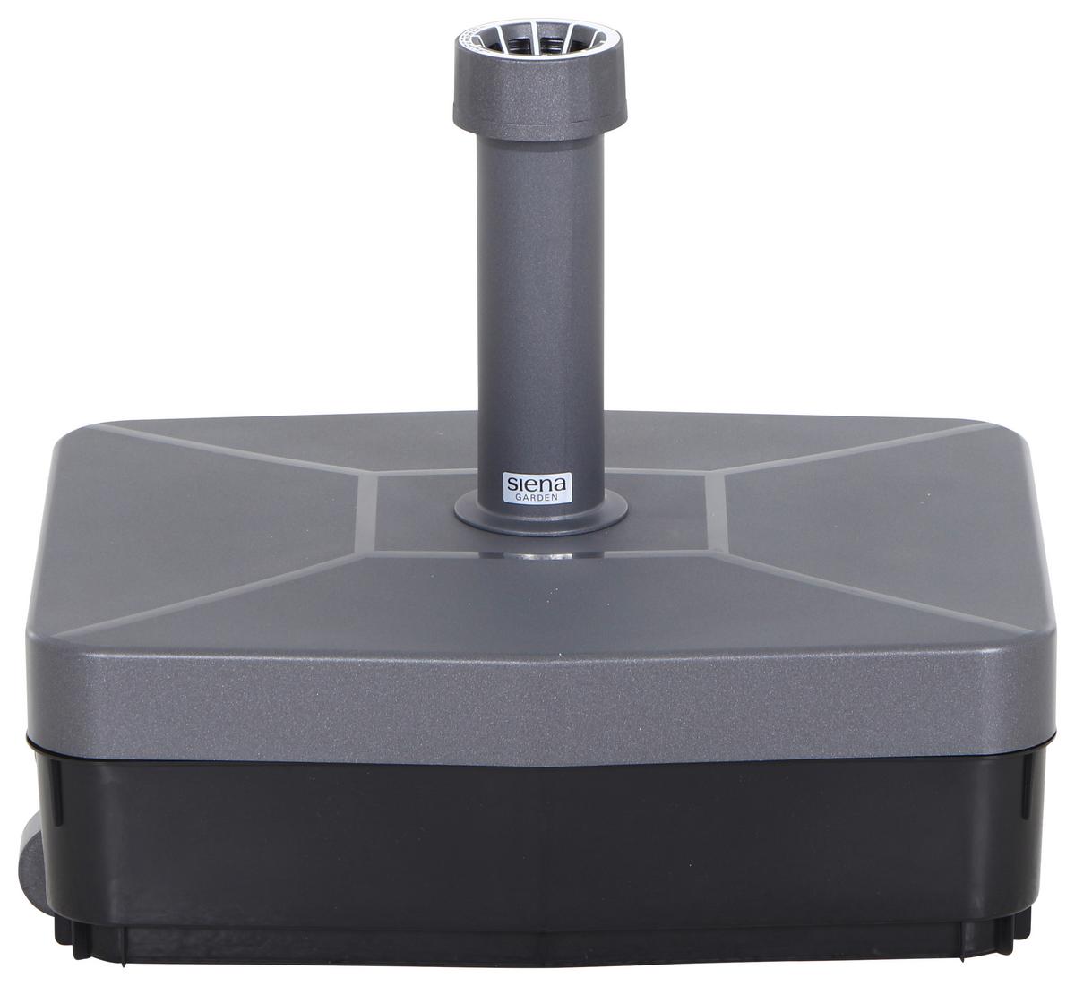 Schirmständer Kunststoff für BHT: 49x16x41 cm - Anthrazit, KONVENTIONELL, Kunststoff (49/16/41cm) - Siena Garden