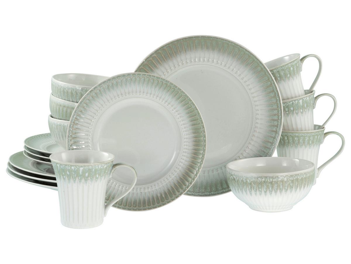 Kombinirani Servis Celadon Beige, 16-Delni - krem barve/biserna, Basics, keramika - Creatable