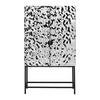 HÖG BYRÅ MARLENE - stålfärgad/svart, Design, metall/trämaterial (80/140/40cm) - Mömax