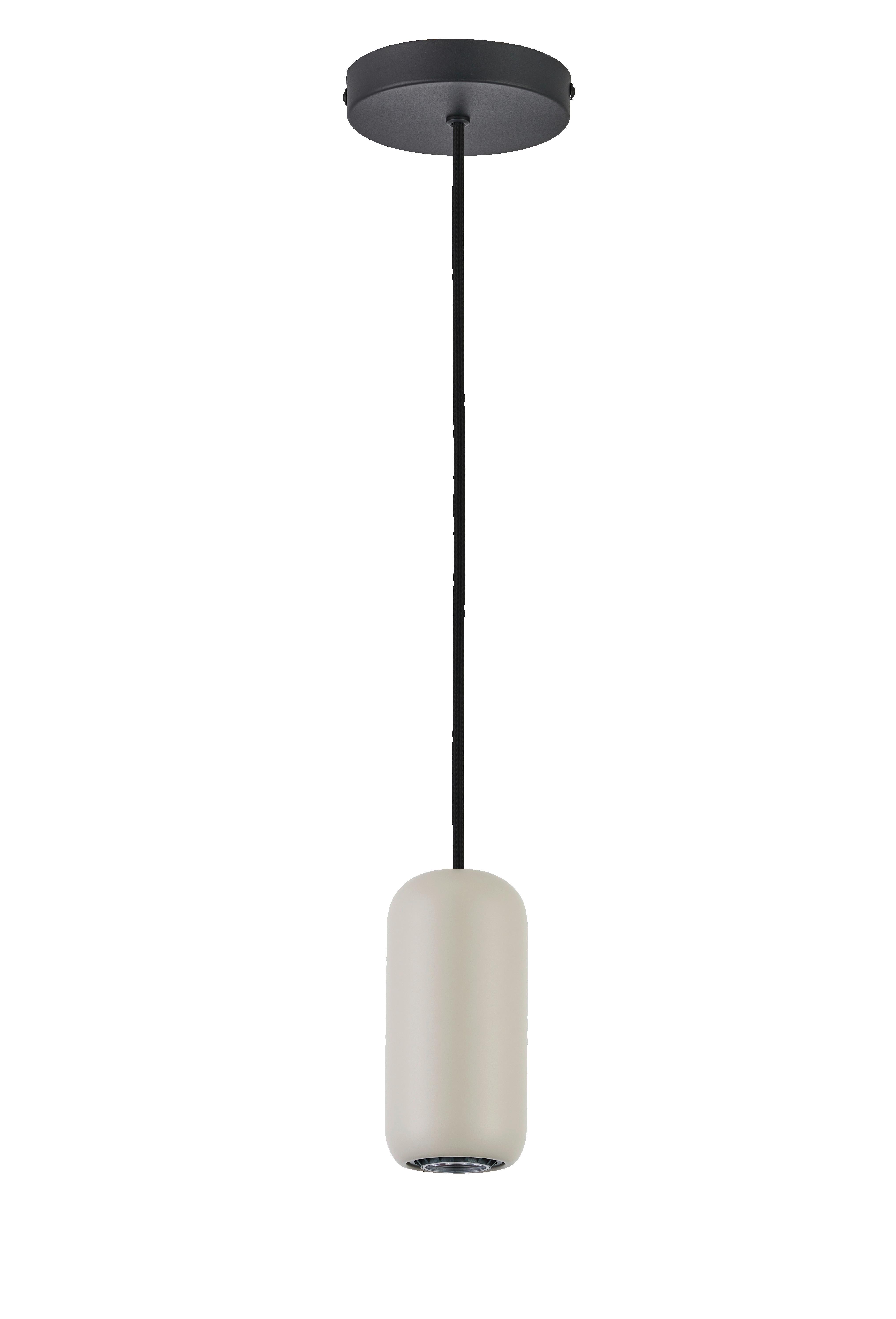 LAMPA WISZĄCA 70146A41 PARIS - kolor piaskowy, Basics, metal (12,5/150cm) - Brilliant