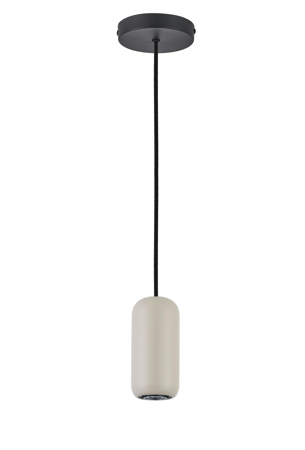 LAMPA WISZĄCA 70146A41 PARIS - kolor piaskowy, Basics, metal (12,5/150cm) - Brilliant