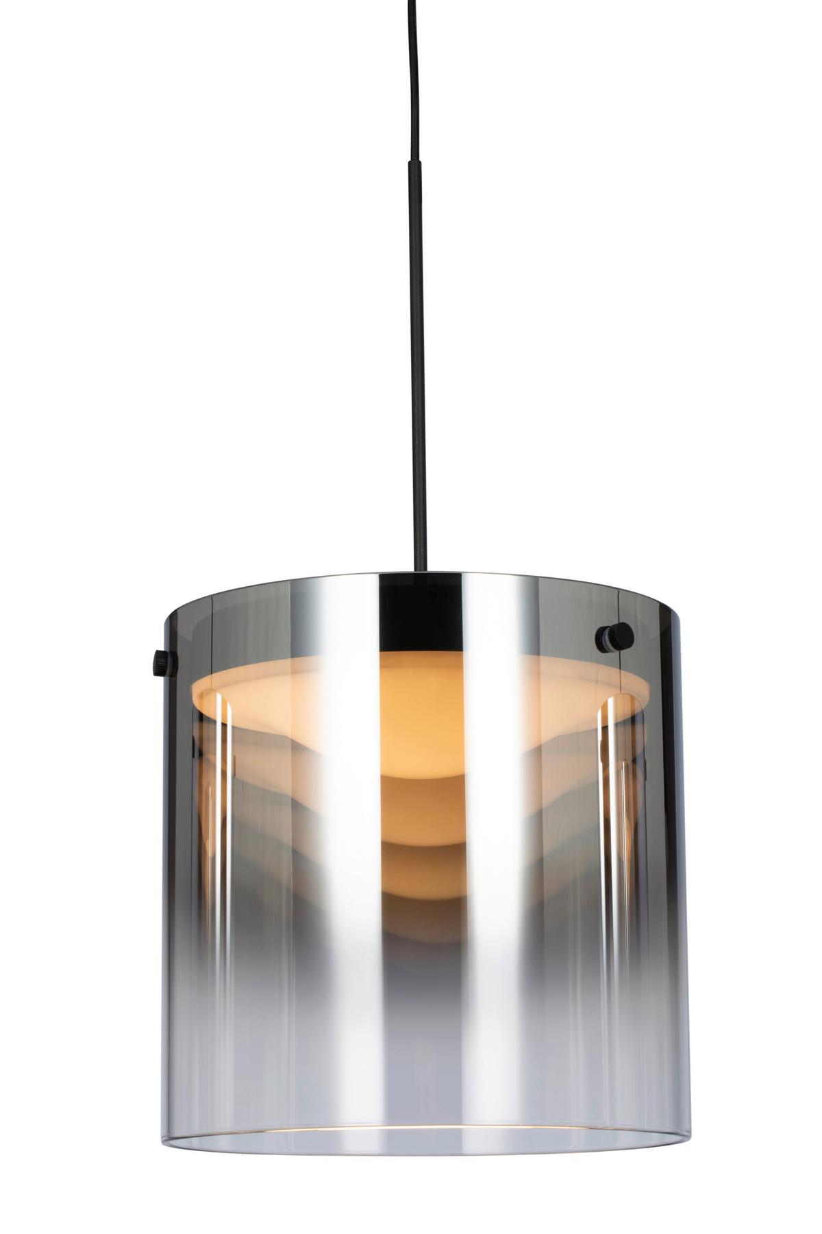 LAMPA WISZĄCA LED BAIA *DK* - czarny, Design, metal/szkło (100/20/180cm) - Dieter Knoll