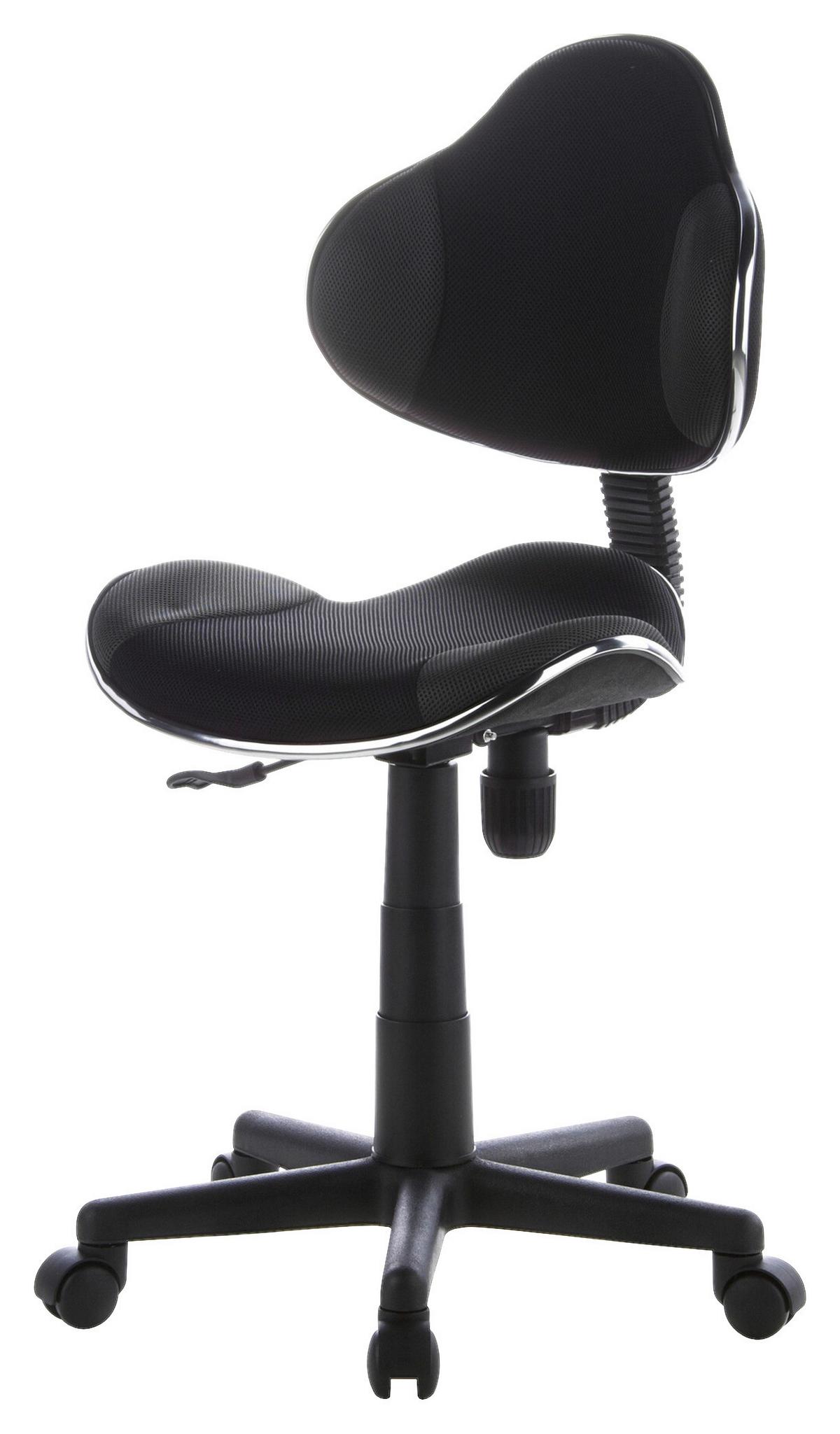 Mladinski Vrtljivi Stol Kiddy Gti 2, Siva, Črna - siva/črna, Basics, umetna masa (45/86-101/42cm) - MID.YOU