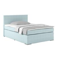 Boxspring Krevet Nero - boje mente/boje kroma, Konvencionalno, tekstil/metal (140/200cm) - Best Price