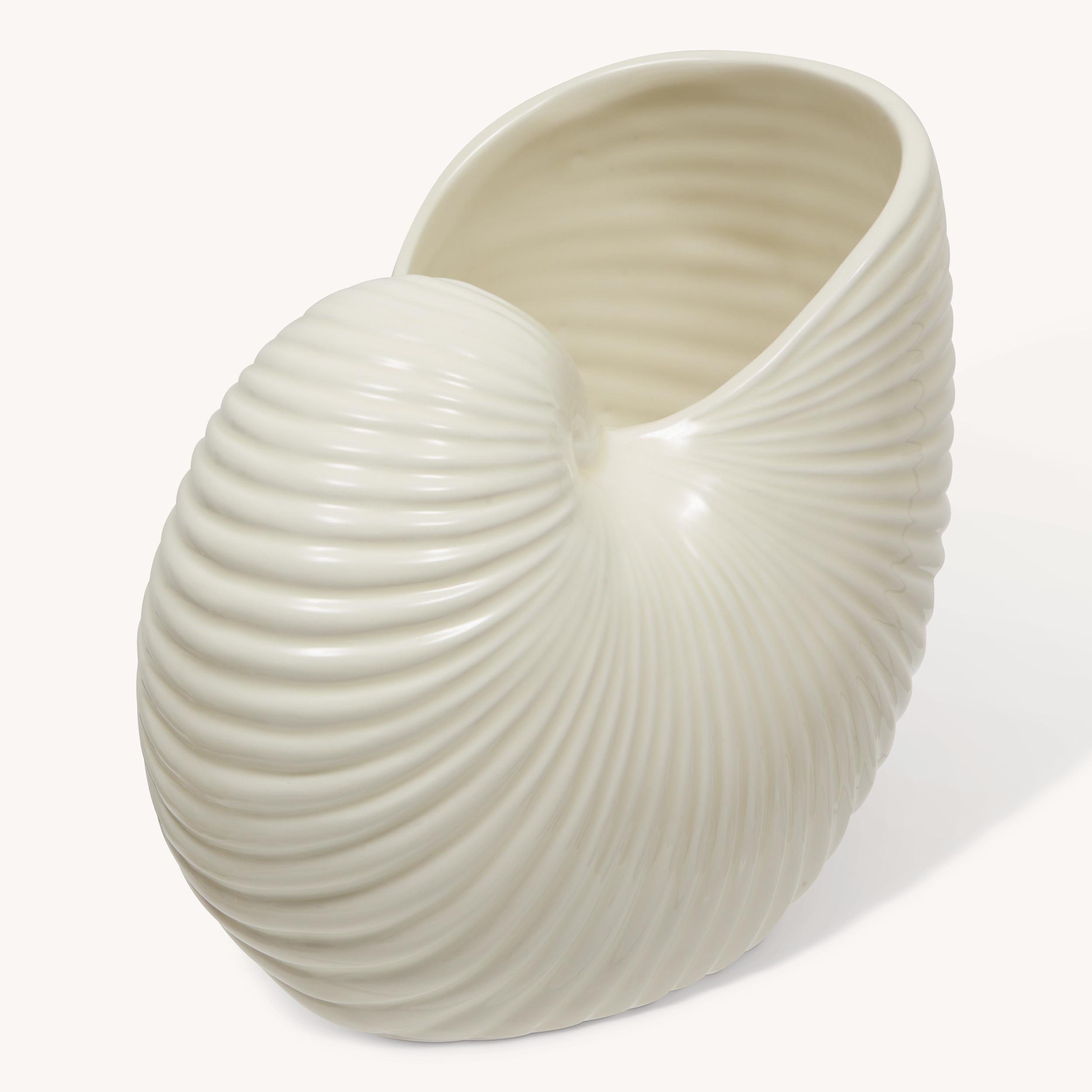 Vaza Oceania - bijela, Basics, keramika (22/14/18,5cm)