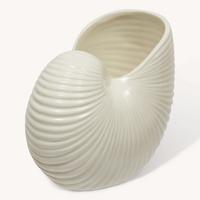 Vaza Oceania - bijela, Basics, keramika (22/14/18,5cm)
