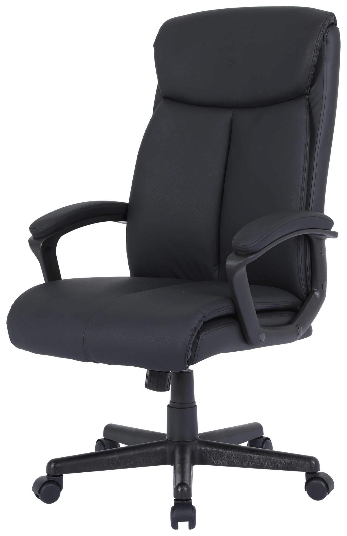 Uredska Stolica Direction - crna, Moderno, drvo/metal (62/105-113/72cm) - Mömax