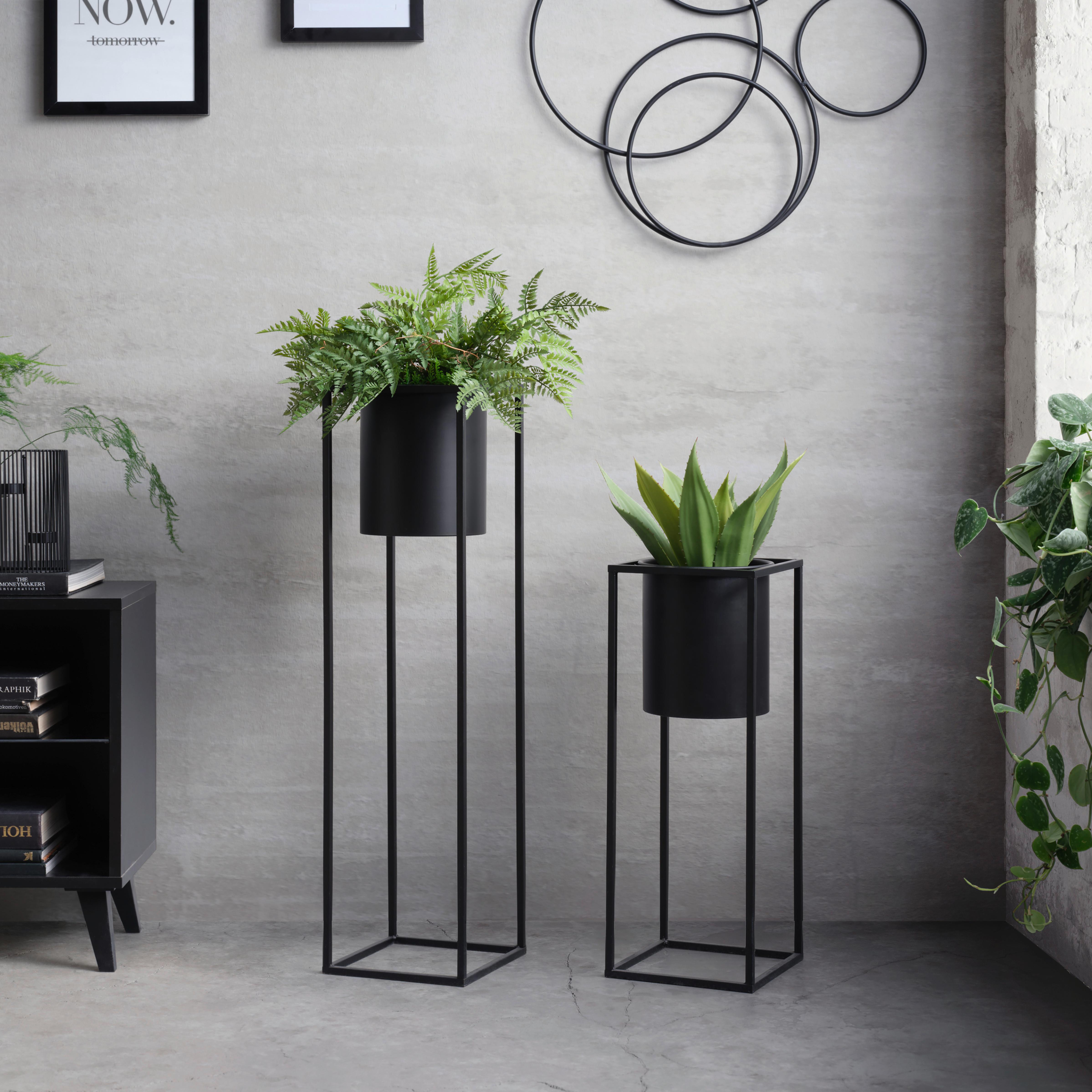 KRUKA KIARA -TOP- - svart, Lifestyle, metall (20,8/55,5cm) - Mömax