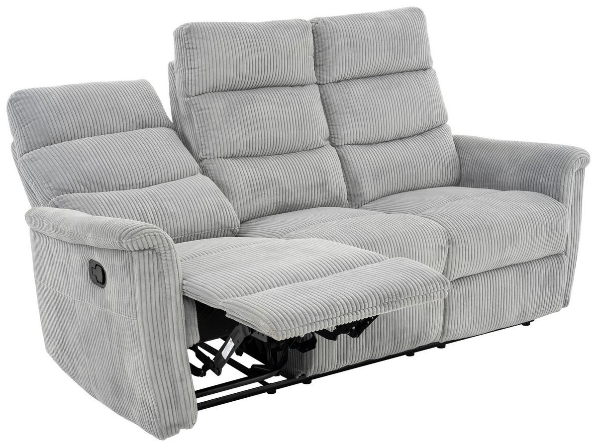 Trosed Xeno, Svetlo Siva - črna/svetlo siva, Design, kovina/umetna masa (184/108/89cm) - Livetastic