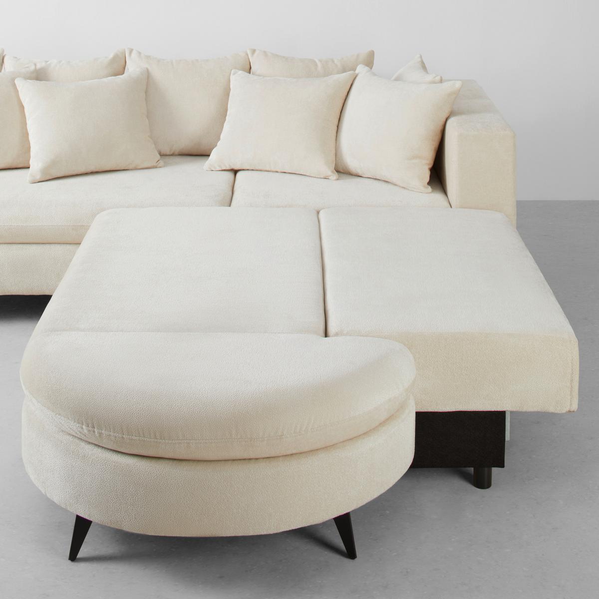 Coltar AXEL - crem, Modern, textil (291/250cm) - Mömax
