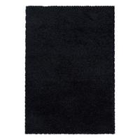 Preproga Z Visokim Florom Sydney, Črna, 300x400cm - črna, Basics, tekstil (300/400cm)