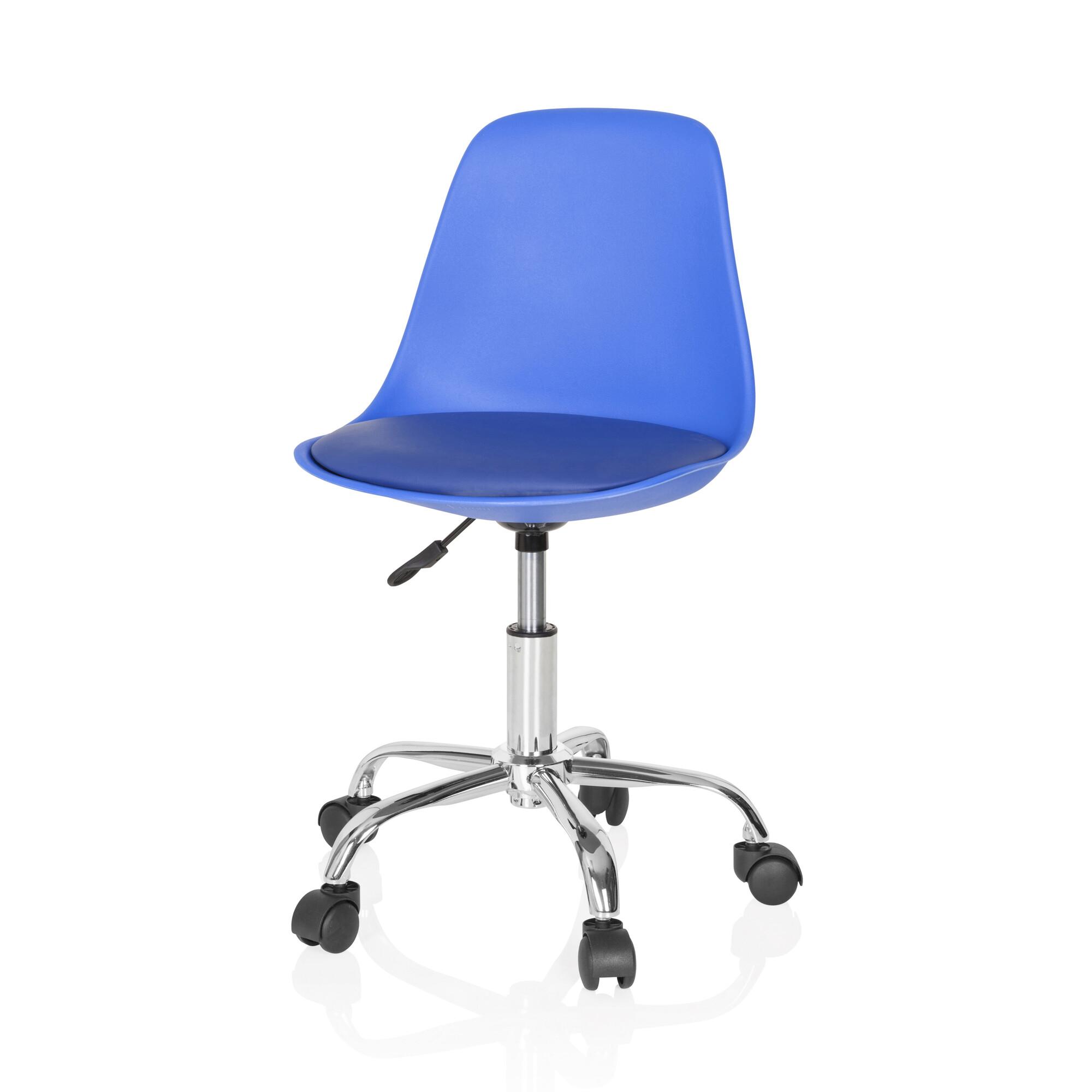 Jugenddrehstuhl Fancy II Blau - Blau, Basics, Kunststoff (40/72-82/44cm) - MID.YOU